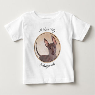 Xoloitzcuintli-målning - Söt Original Hundkonst T Shirt