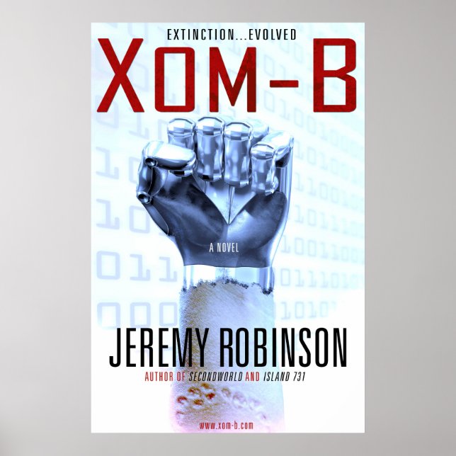 Xom-B - Novel Cover ...som poster! Poster (Framsidan)