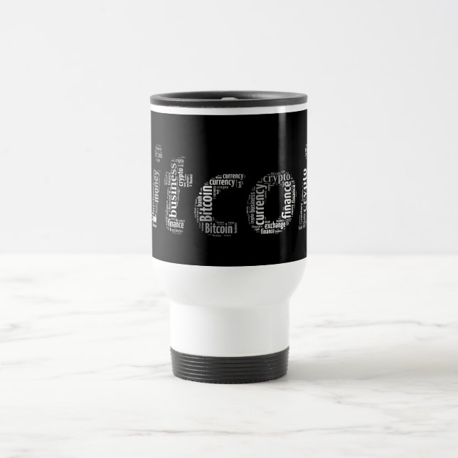 XORG- för Bitcoin logotyp Resemugg (Center)