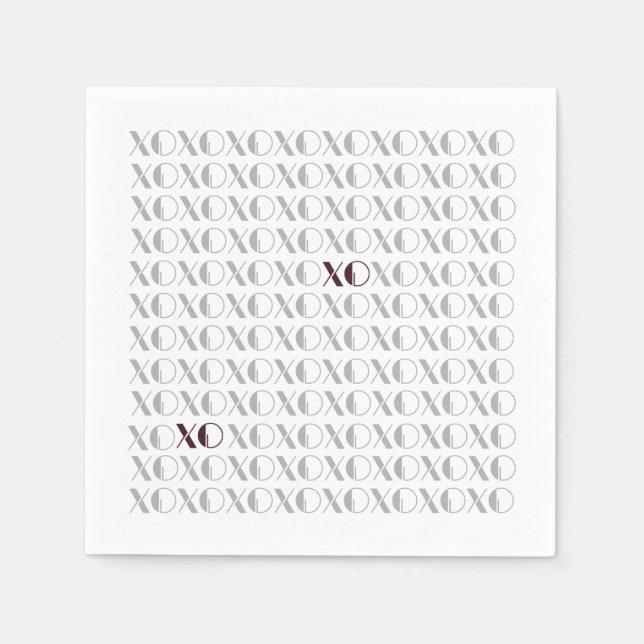 XOX PAPPERSSERVETT (Framsidan)