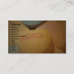 XOX VISITKORT