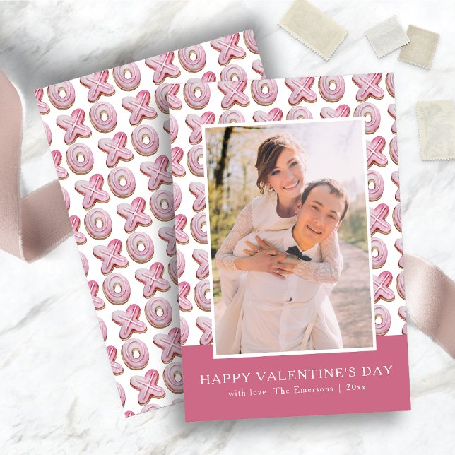 XOXO Alla hjärtans dag-kort Julkort (XOXO Valentine's Day Card)