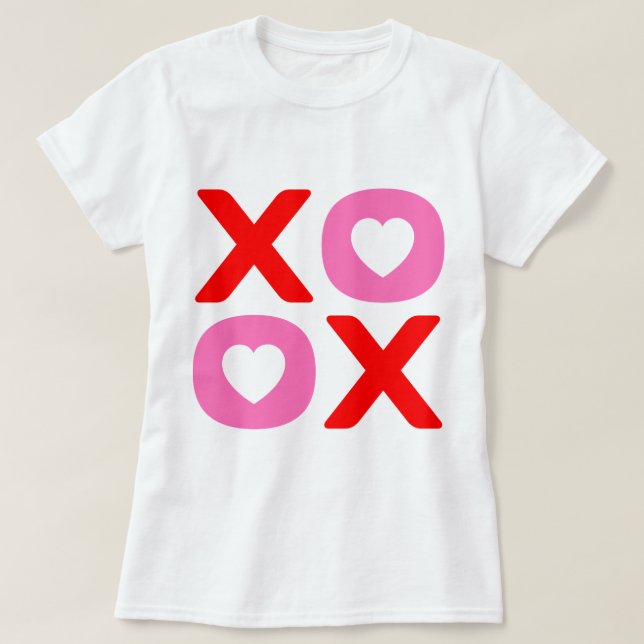 XOXO Alla hjärtans dag Tröja (Design framsida)