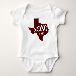XOXO, allihop - maronstaten Texas-form T Shirt
