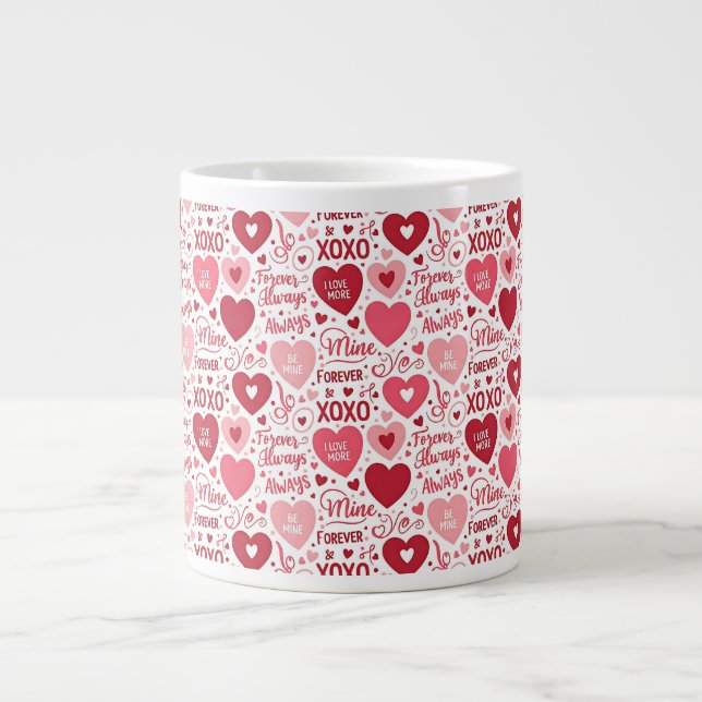 XOXO & Alltid Min  Jumbo Mugg (Framsidan)