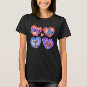 XOXO be my Valentine Retro Teacher Valentines Da T Shirt