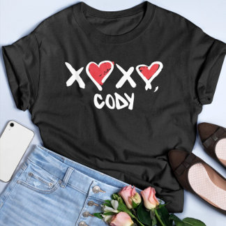 Xoxo Cody Rigsby Pelo Workout Cute Valentines day T Shirt