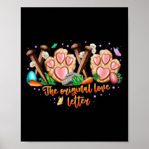 Xoxo-dagen för den ursprungliga Kärlek-Brev-bunten Poster