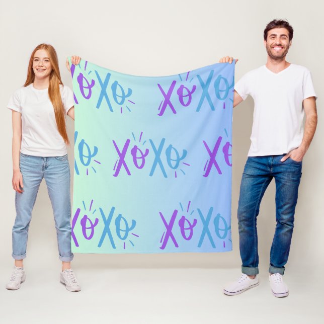 XOXO Fleece Blanket (På plats)