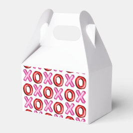 XOXO Foil Red rosa Valentines day Möhippa Presentaskar