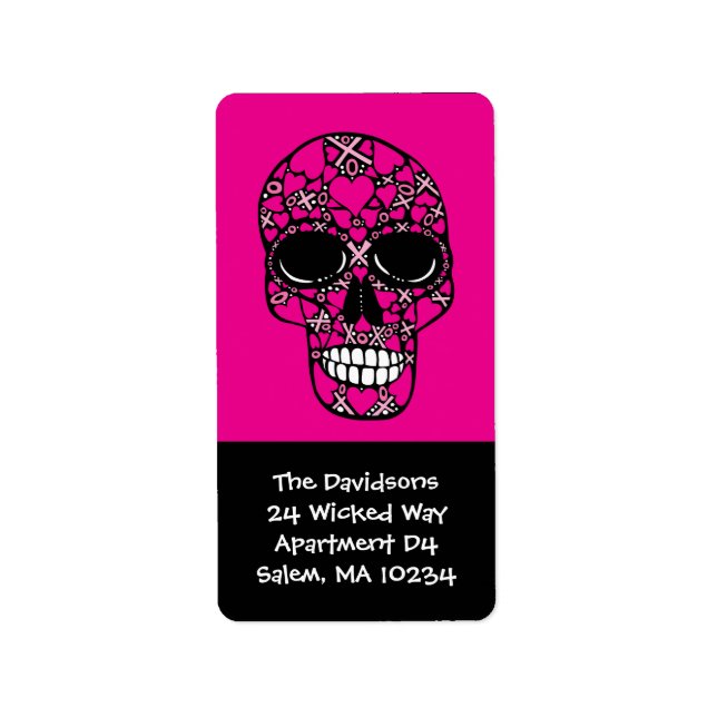 XOXO Forever-adressetikett Adressetikett (Framsidan)