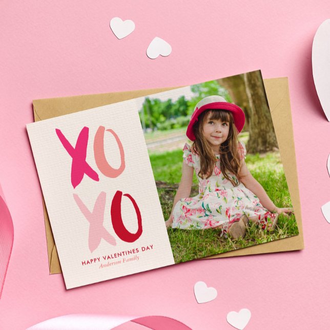"XOXO"-foto från Valentines day Julkort (Skapare uppladdad)