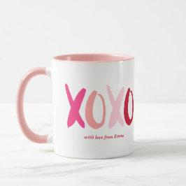 "XOXO"-foto från Valentines day Mugg