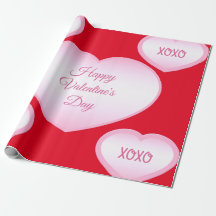 XOXO Glad Alla Hjärtans Dag Presentpapper