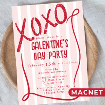 XOXO Handritad Galentine’s Day-fest