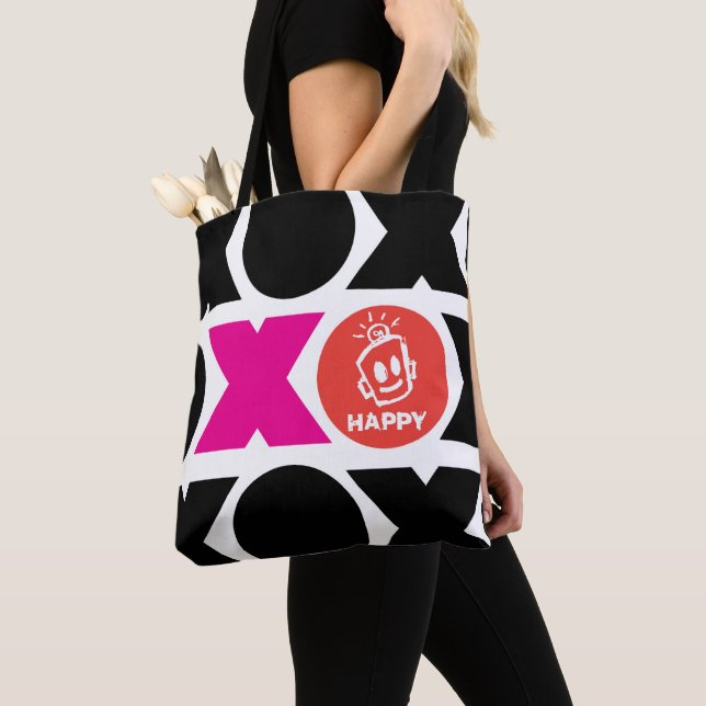 XOXO-handväsk Tygkasse (Närbild)
