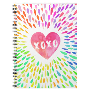 XoXo Heart Anteckningsbok