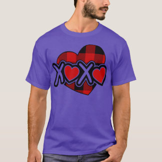 XOXO Heart Valentines day T Shirt