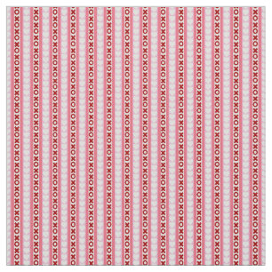 xoxo Hearts Fabric Tyg