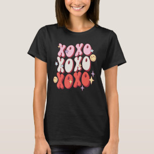 XOXO Hearts Kärlek Hugs Kisses Valentines day Matc T Shirt