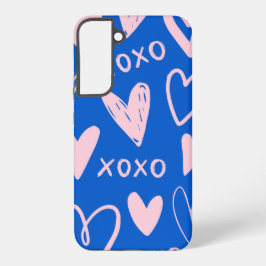 XOXO Hearts Samsung Galaxy 22+ Phone Case