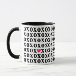 XOXO-hjärta Mugg