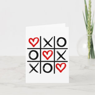 Xoxo Hjärtan Alla hjärtans dag Kramar Pussar Tic-t Kort