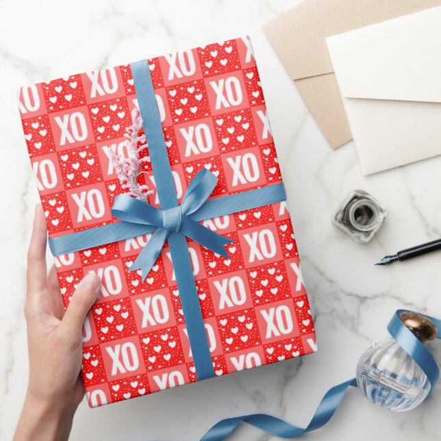 XOXO Hjärtans Alla Hjärtans Dag Presentpapper (Gifting)