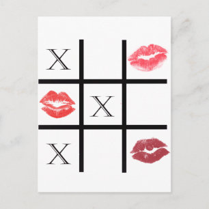 XOXO-huggare och Kisses Vykort
