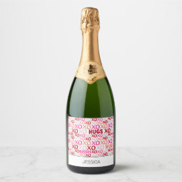 XOXO Hugs och Kisses Rosa Red Galentines Day Party