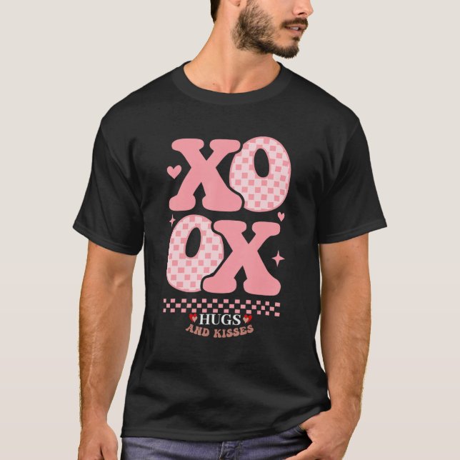 Xoxo Hugs och Kisses T Shirt (Framsida)