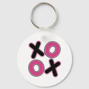 XOXO i kvadrat Nyckelring