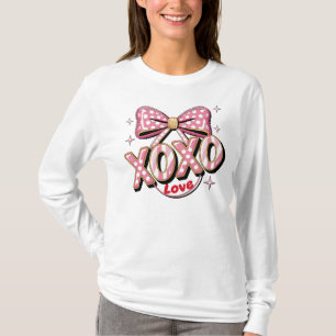 XOXO Kärlek Alla Hjärtans Dag T Shirt