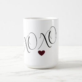 XOXO Kärlek Heart Kaffemugg