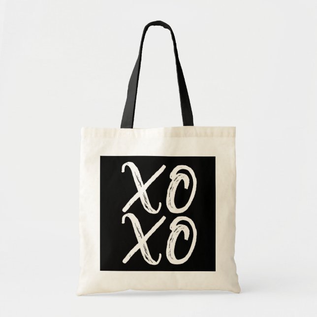 XOXO Kärlek och Kramar Tygkasse (Framsidan)
