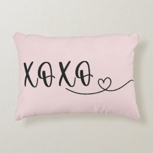 XOXO Kärlek-skript Prydnadskudde