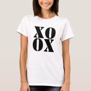 xoxo kärlek valentins t-shirt-design på dag t shirt