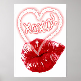 XOXO - LÄPPAR POSTER
