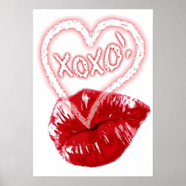 XOXO - LÄPPAR POSTER (Framsidan)