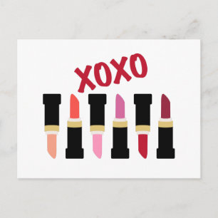 XOXO Makeup Vykort