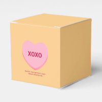 XOXO-orangens rosa-konversation hjärtans Alla hjär