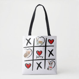 XOXO Petälskare Bilder & Namn Tygkasse