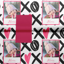 XOXO Photo and Heart Mönster Valentine Day