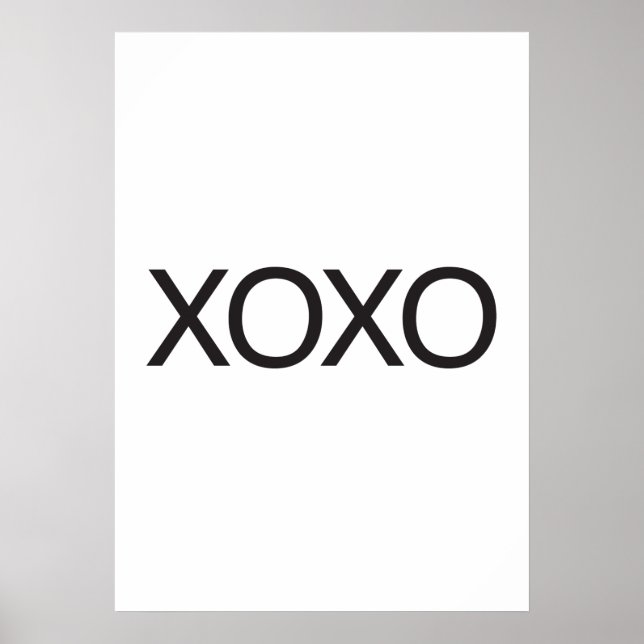 xoxo poster (Framsidan)