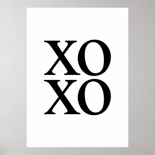 XOXO-Poster Poster (Framsidan)