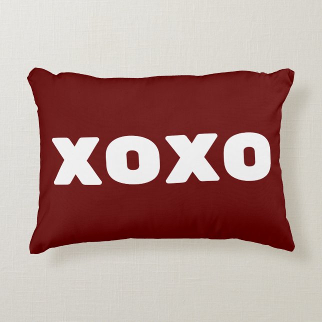 Xoxo Prydnadskudde (Framsidan)