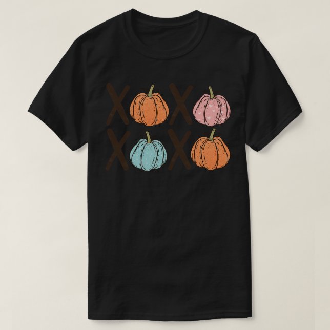 XOXO Pumpkins T Shirt (Design framsida)