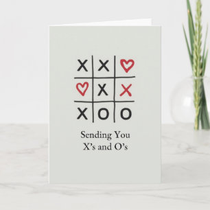 Xoxo Puss Kysser Kärlekskort Kort