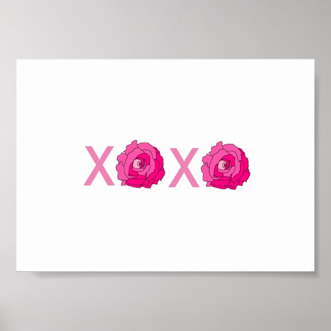 XOXO Ro Skriv ut rambar Poster (Framsidan)
