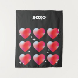 Xoxo romantic Red Hjärts valentins dag